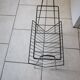 Vintage metal magazine holder year 50 60