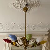 1950s colour chandelier