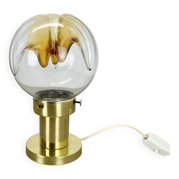 Lampe de table moderniste de Toni Zuccheri par Kaiser Leuchten Allemagne 1970
