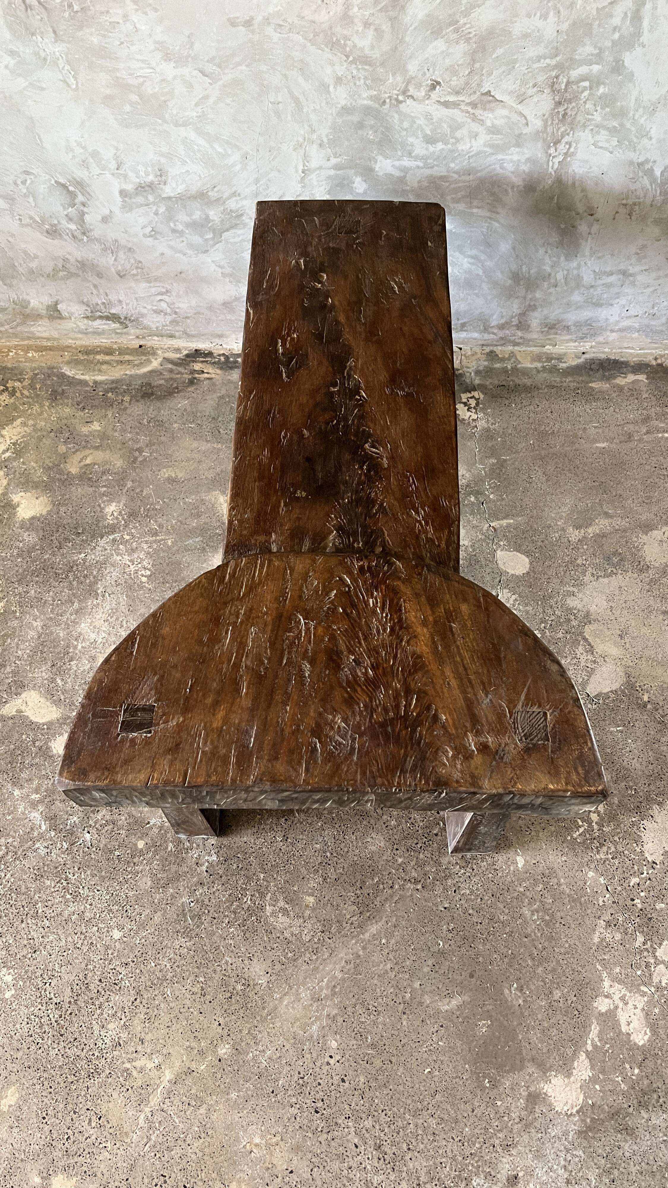 Modular bench or coffee table in 2 parts L:2m W:60 H:46