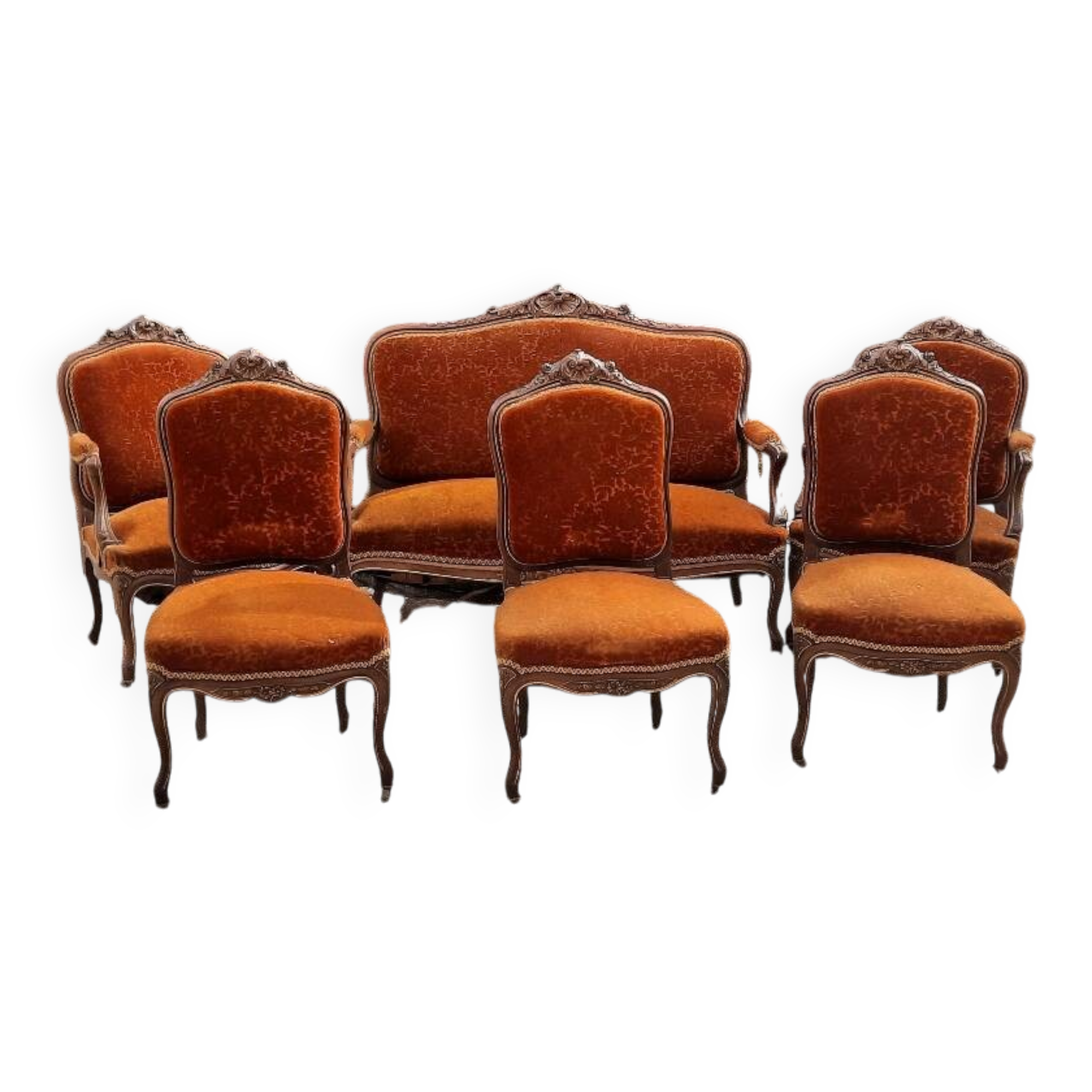 Complete Louis XVI style living room