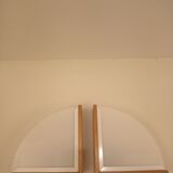 Wall lamp design 80 metal wood plexiglass