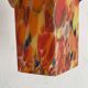 Retro suspension lampshade in speckled glass