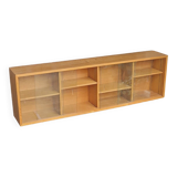 60's glass wall shelf