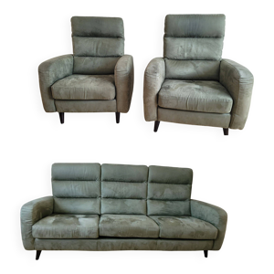 Canapé 3 places et 2 - fauteuils
