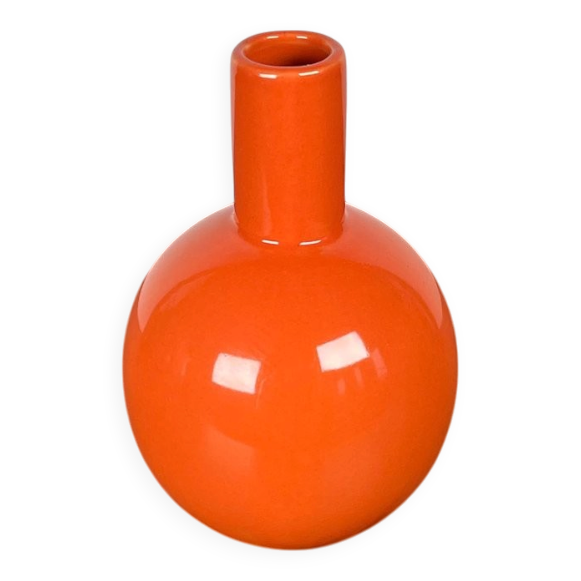 Vintage minimalist ceramic vase from the Asa collection.