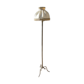 Lampadaire vintage à franges