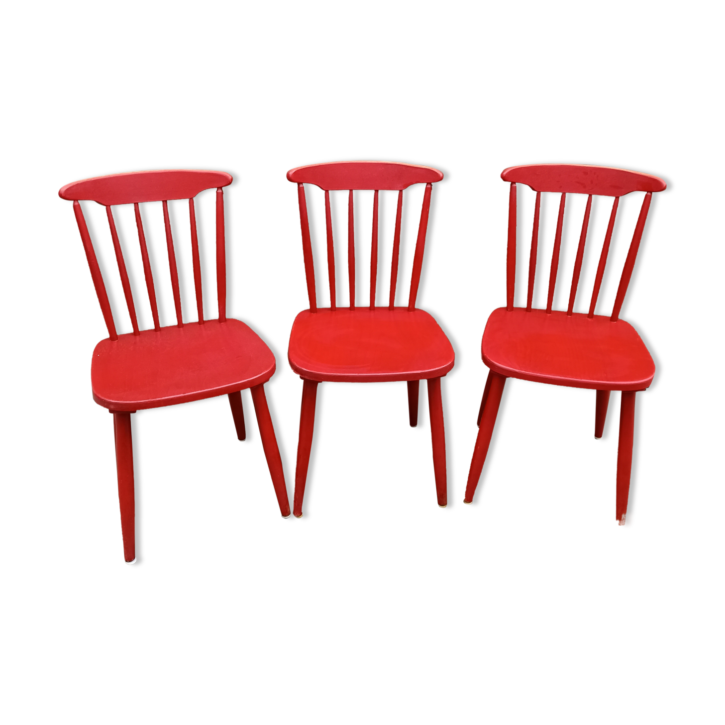 Lot vintage chairs