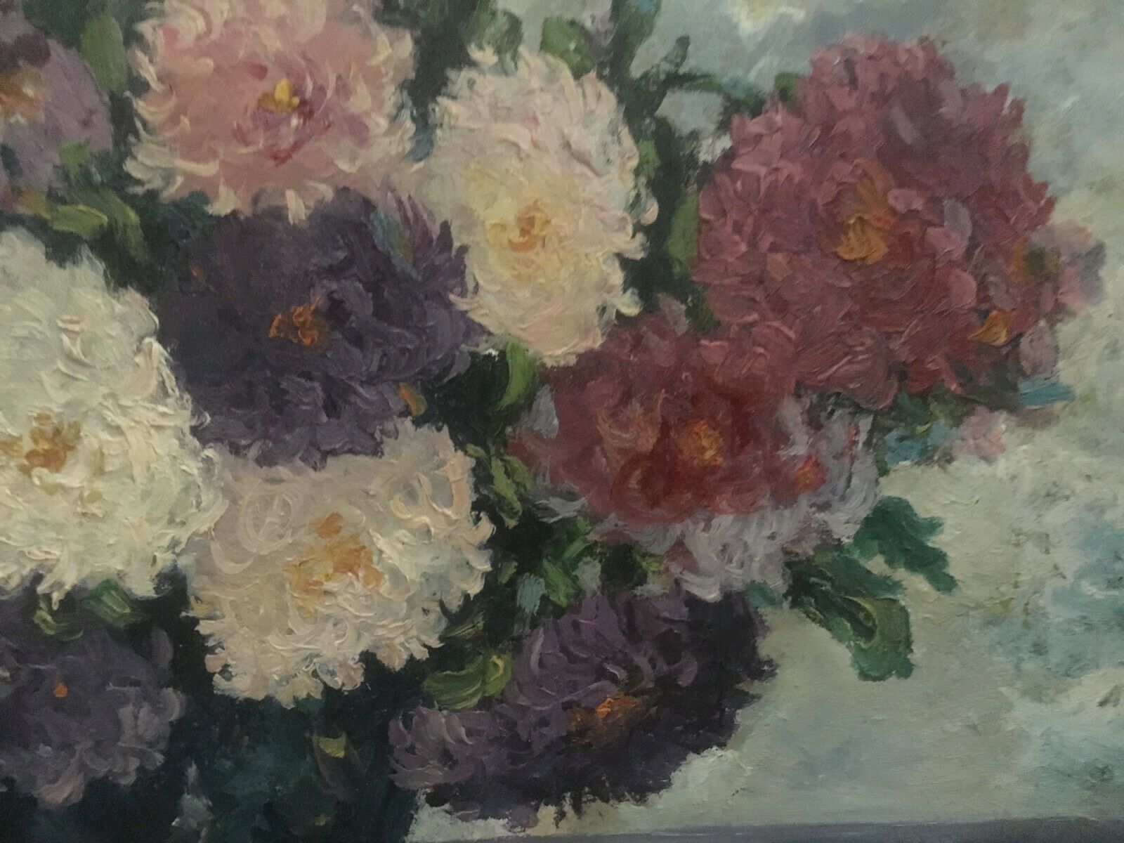 Oil on canvas signed Maisonneuve