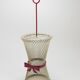 Porte-parapluie à nœud papillon style Mathieu Matégot, milieu du siècle, métal, France, années 1950