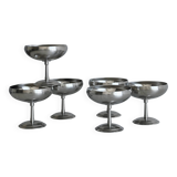 6 Letang Remy stainless steel footed cups