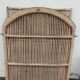 Vintage folding wicker furniture in its original condition
