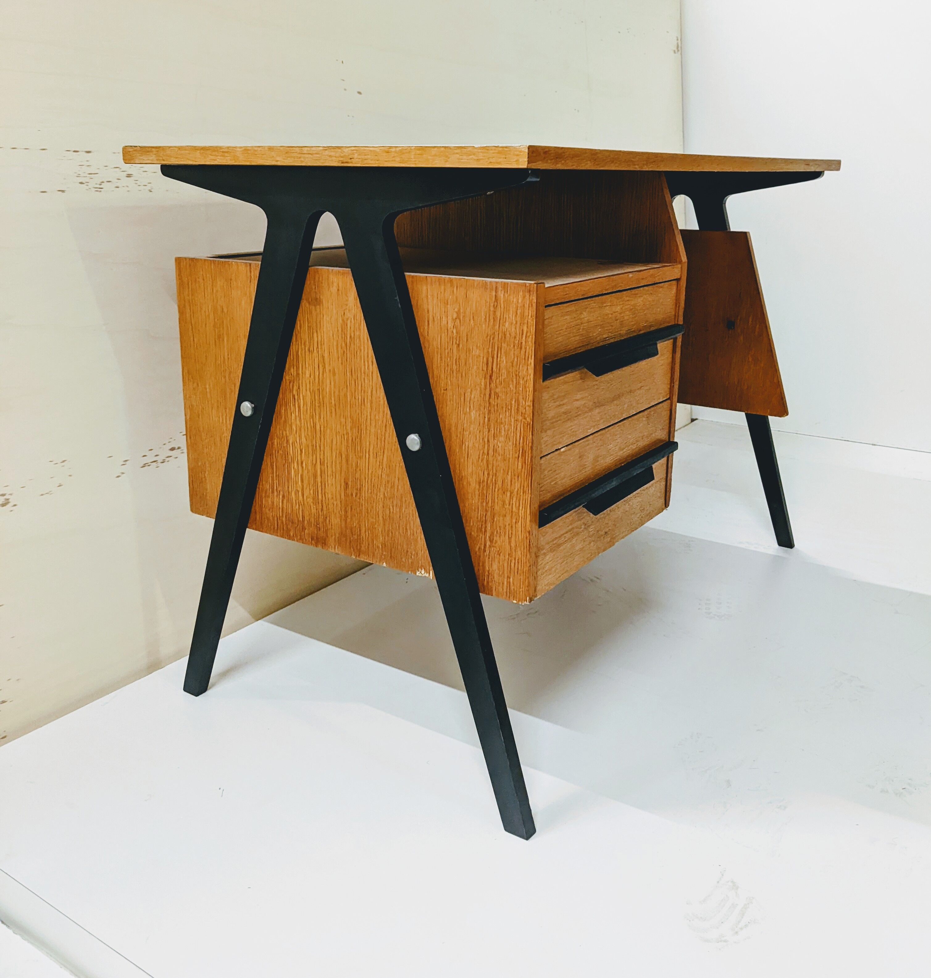 Vintage wooden desk