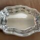 Silver metal bread basket Louis XV style