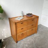 Commode pin années 1980