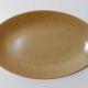 2 stoneware dishes, vintage village