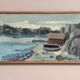 Original Swedish Oil On Canvas – “Seascape” By Gustaf Olsson – Signed – Vintage & Framed – 50 × 30 Cm (19.7" × 11.8")