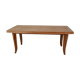 Dining table walnut art deco