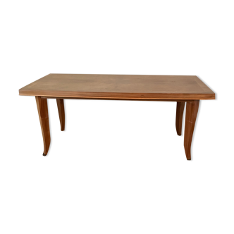Dining table walnut art deco