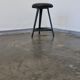 Vintage metal industrial stool