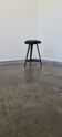 Vintage metal industrial stool