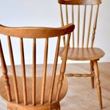 6 Tacoma model bistro chairs by Baumann, 1970s