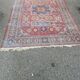 Burgundy wool Persian rug from Romania 200x300cm