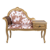 Vintage handmade telephone chair