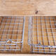 Wooden dessert with chrome steel lockers