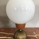 Pair of Art Deco opaline lamps