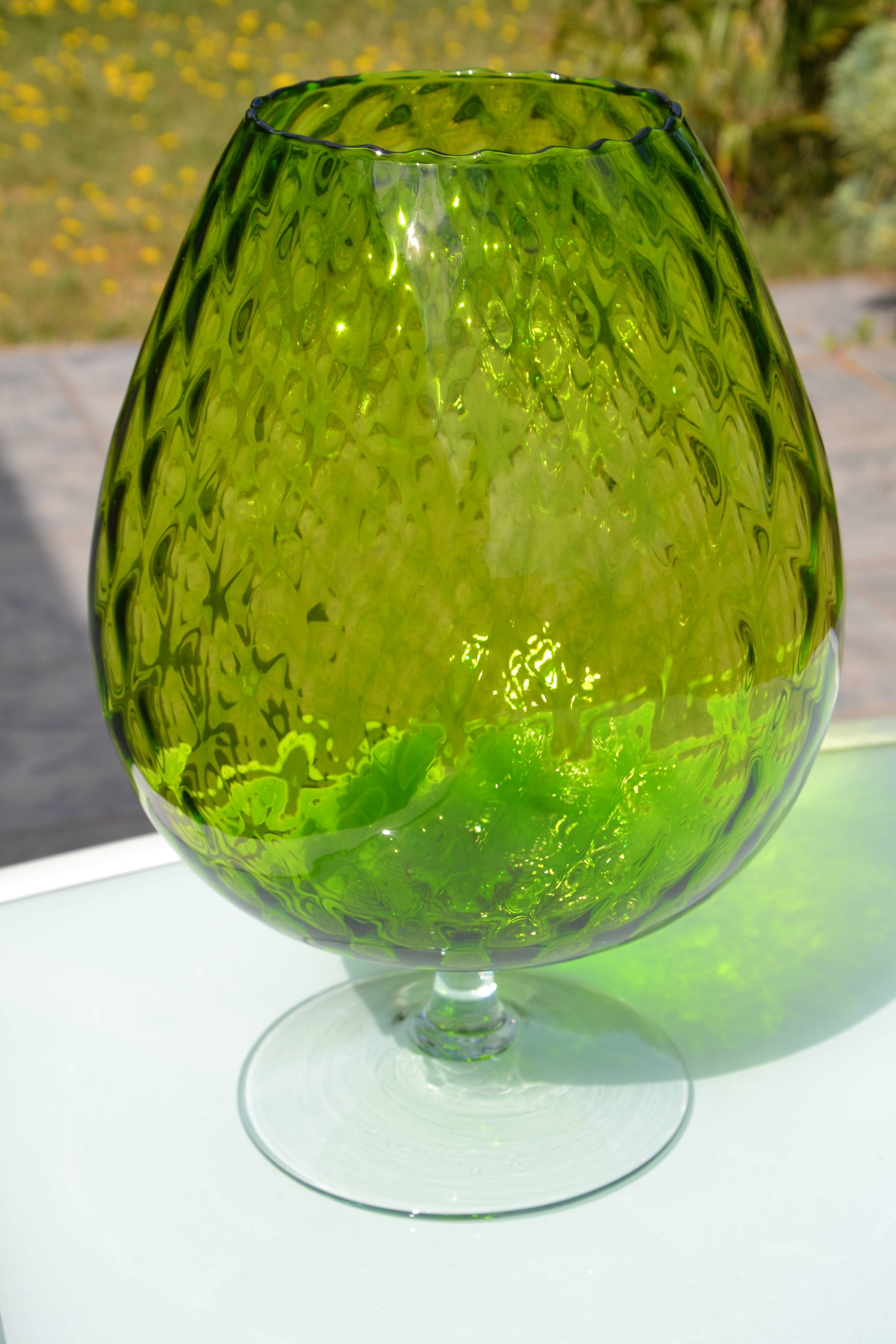 Coupe, vase Empoli