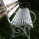 Old garden bench