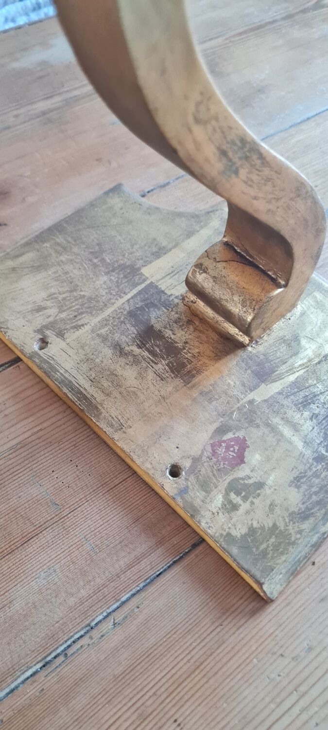 Pair of Florentine wall shelves