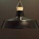 Black pendant lamp, Danish design, 1960s, production: Denmark