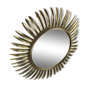 miroir vintage laiton