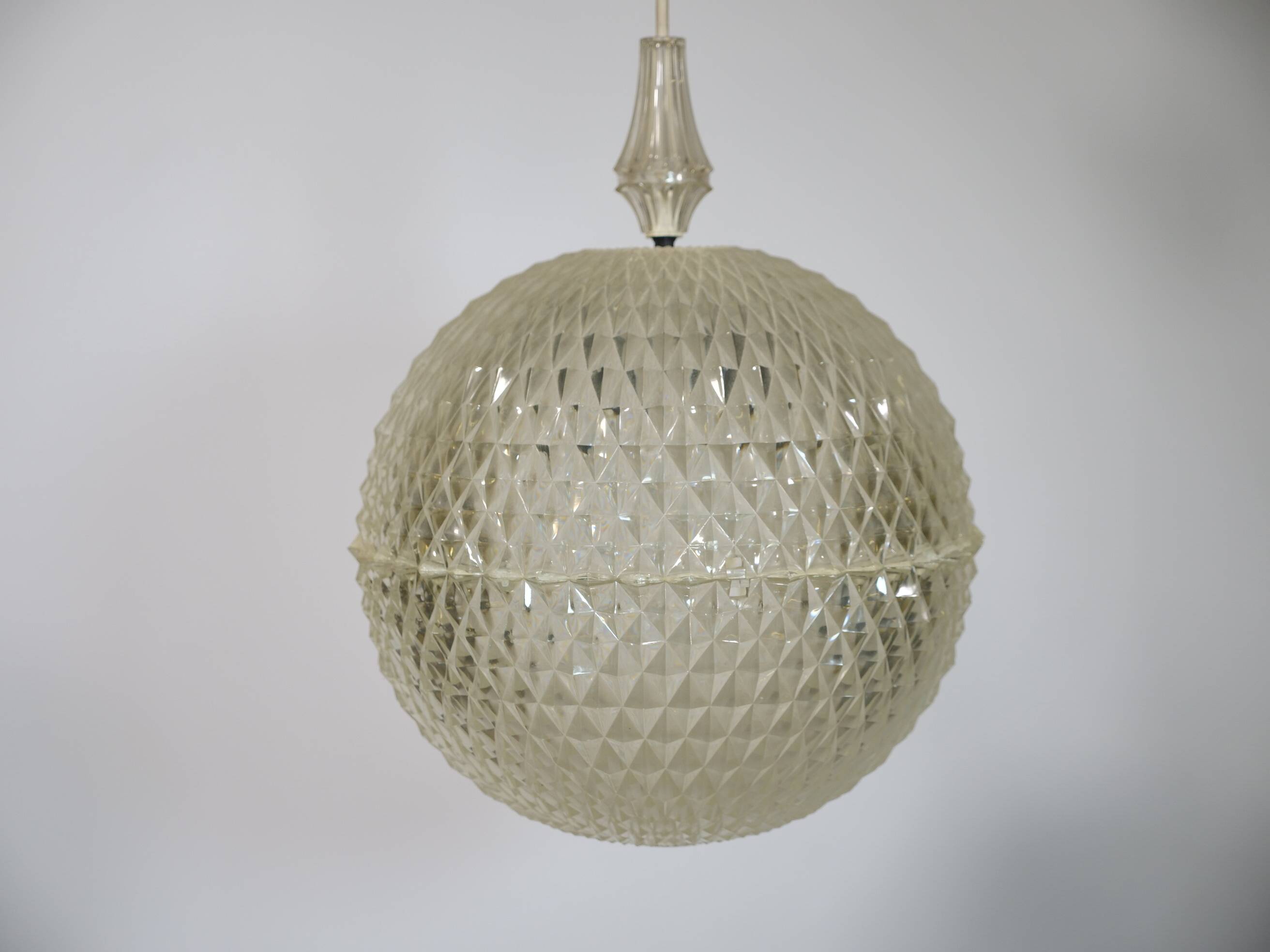 Space Age ceiling lamp in Acryl by Aloys Gangkofner for Erco, 1970s