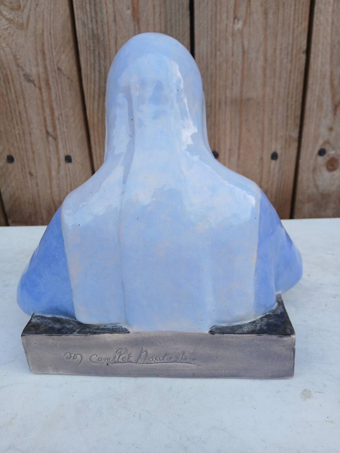 Virgin and Child statue by Maria Caullet Nantard