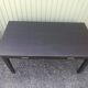 Patinated oak table