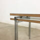 Lot of 2 modernist stackable tables by Trix & Robert Haussmann of 1957