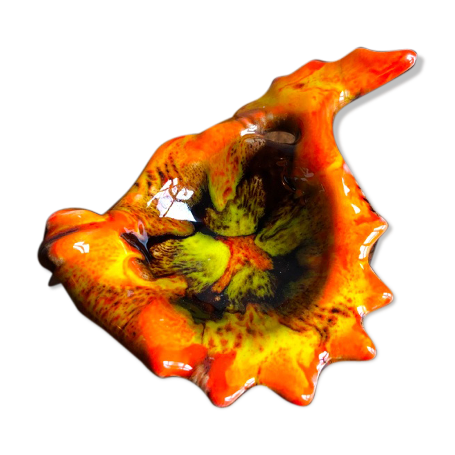 Orange Vallauris cup