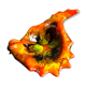 Orange Vallauris cup
