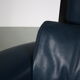 Fauteuil « peggy » des années 1980 par umberto asnago pour georgetti, italie
