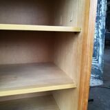 Vintage sideboard sliding doors 1970