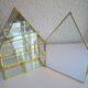 Vitrine laiton et verre