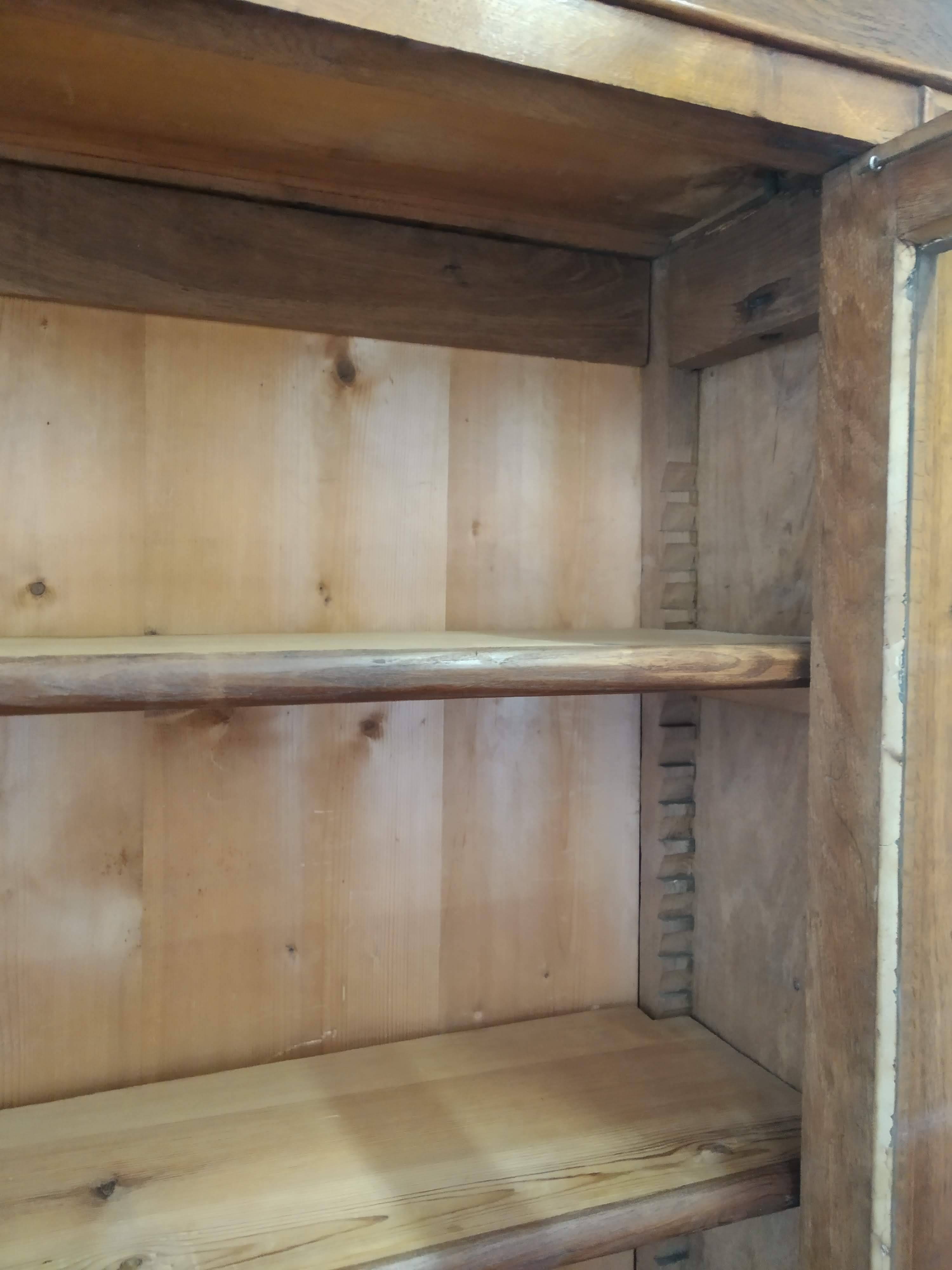 Bibliotheque vitrine Louis Philippe