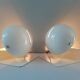 Pair of Guzzini lamps by Giuseppe Cormio "Bugia"