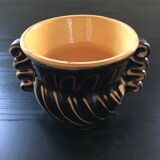 Pot cover terracotta decoration hand