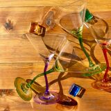 Vintage 80's Zig Zag Glasses