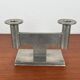 Minimalist chandelier model 551 in German tin by Karl Raichle for Meersburg, 1930s, set of 2.