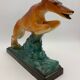 Sainte Radegonde Art Deco earthenware greyhound, 1930s